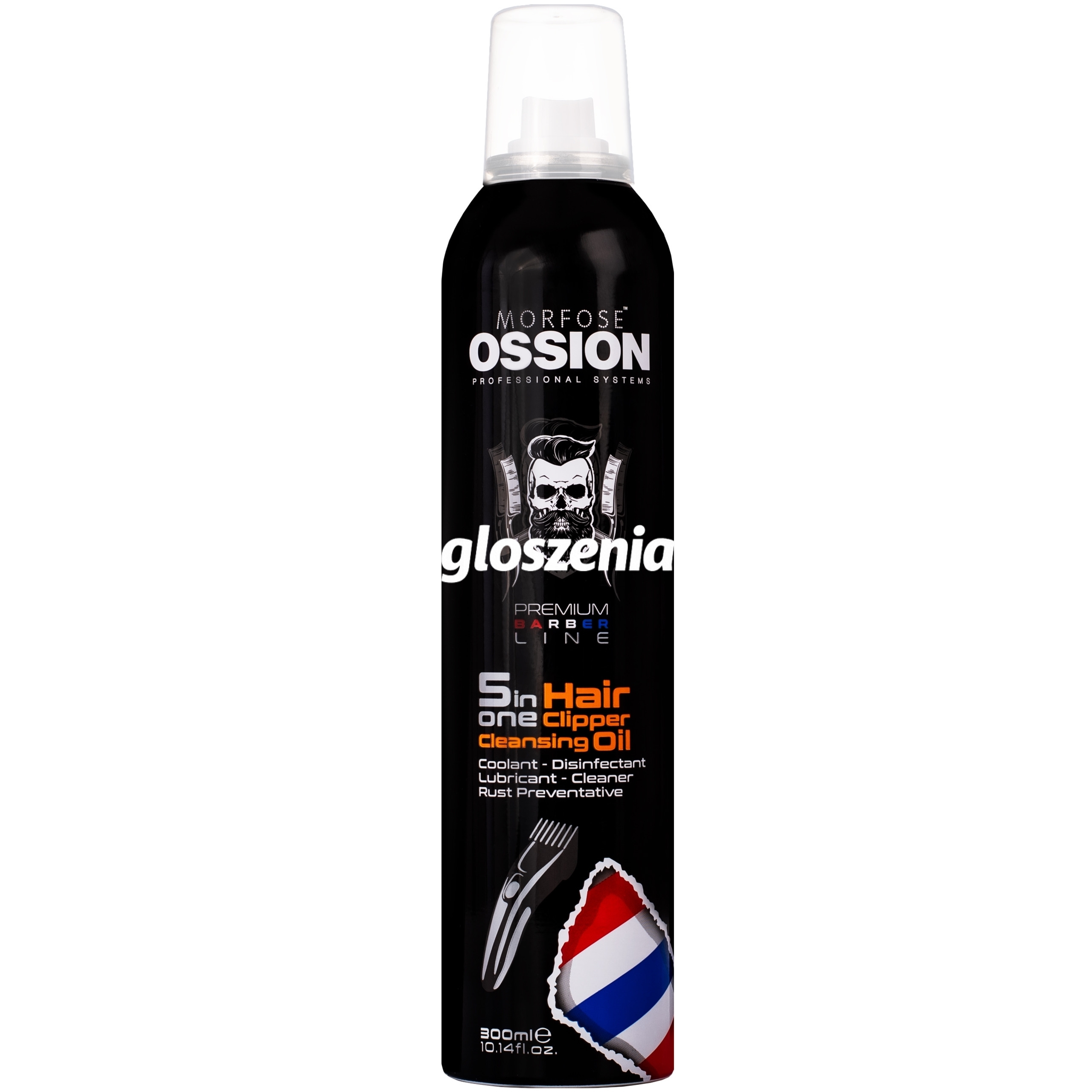 Zdjęcie produktu Morfose Ossion PB 5in1 Hair Clipper Cleansing Oil – oliwka do czyszczenia i konserwowania maszynek
