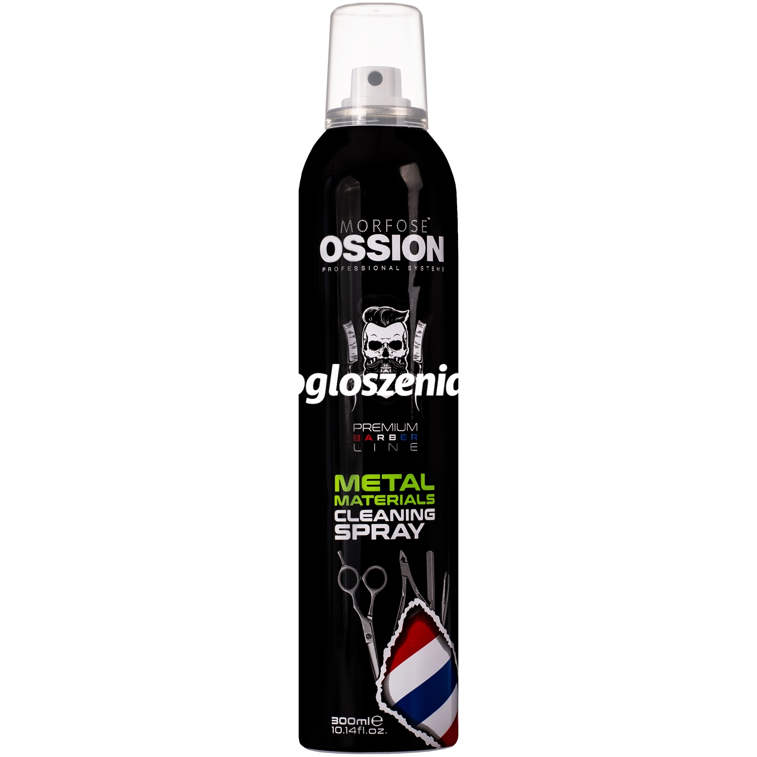 Zdjęcie produktu Morfose Ossion PB Metal Materials Cleaning Spray – spray do czyszczenia narzedzi fryzjerskich