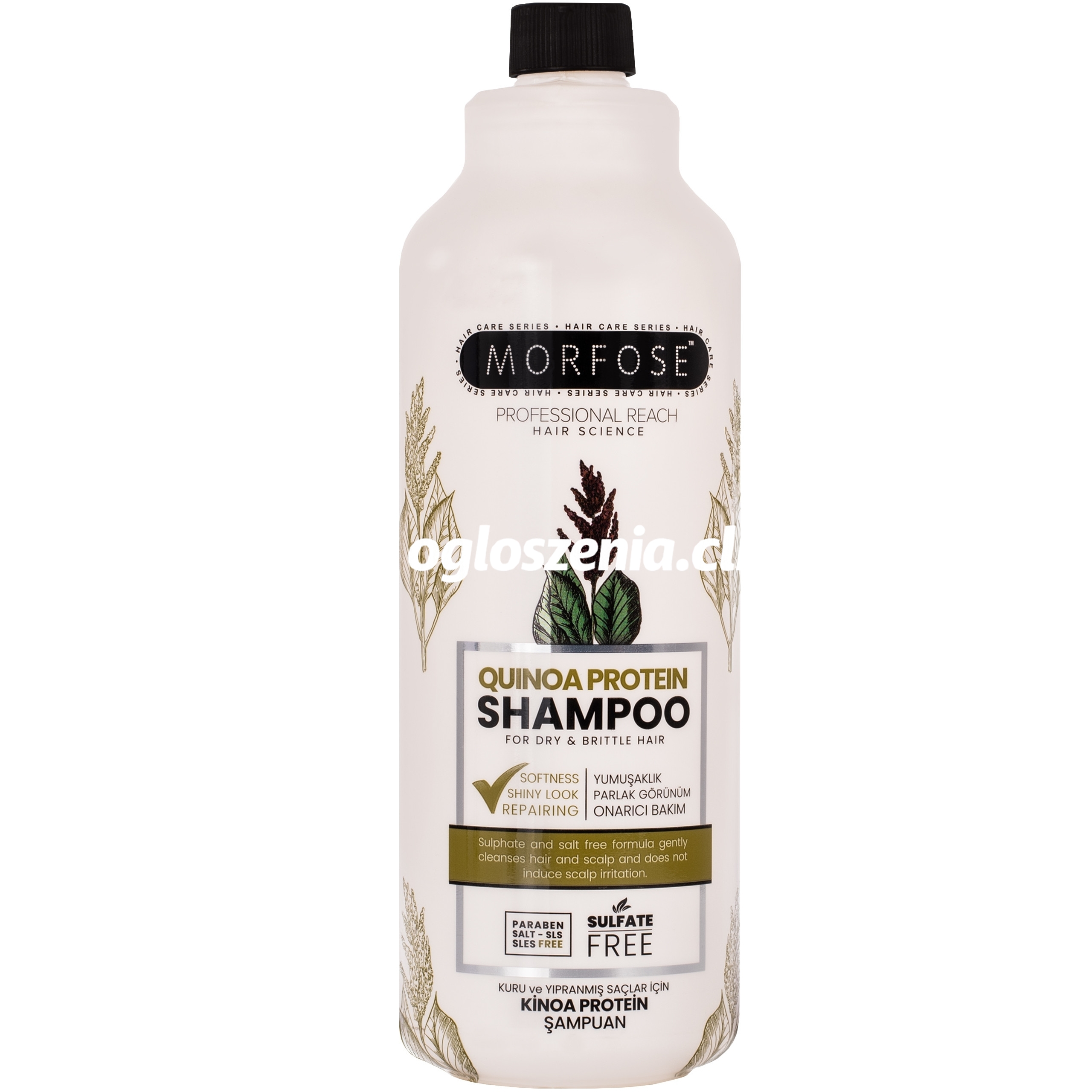 Zdjęcie produktu Morfose Quinoa Protein Shampoo – wzmacniajacy szampon do wlosów suchych i kruchych, 1000ml