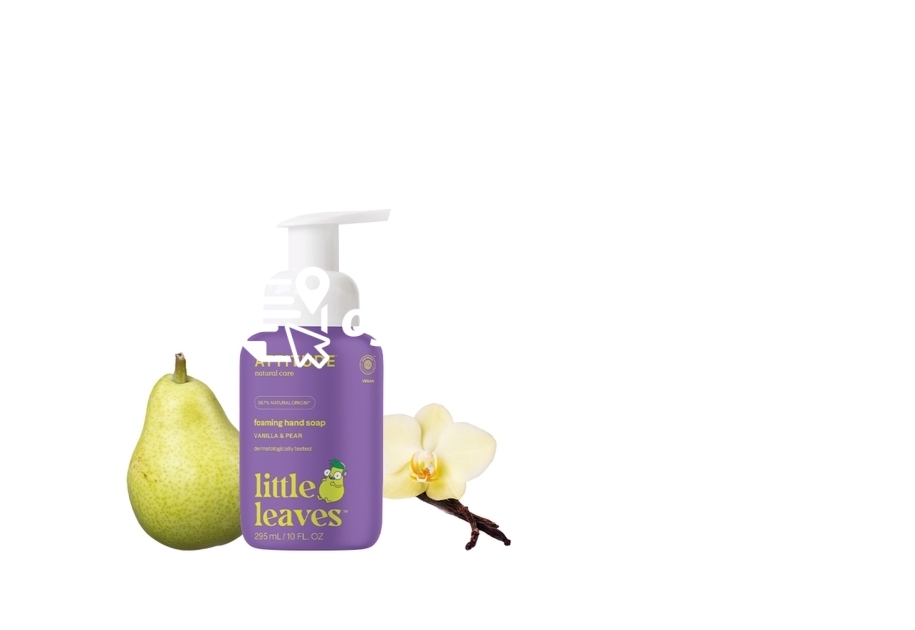 Zdjęcie produktu Mydlo w piance do rak dla dzieci o zapachu wanilii i gruszki, 295 ml