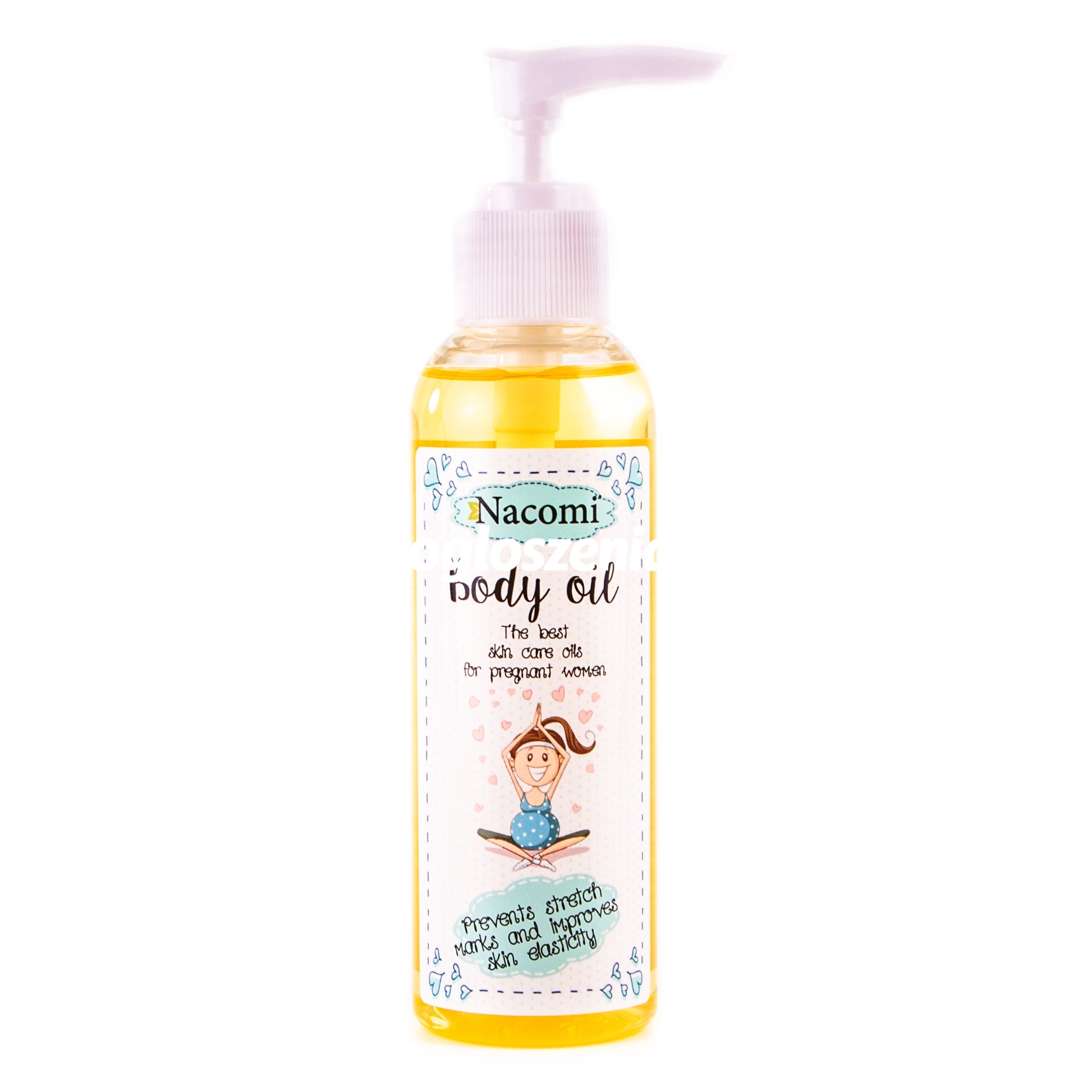Zdjęcie produktu Nacomi Body Oil naturalny olejek dla kobiet w ciazy 130ml