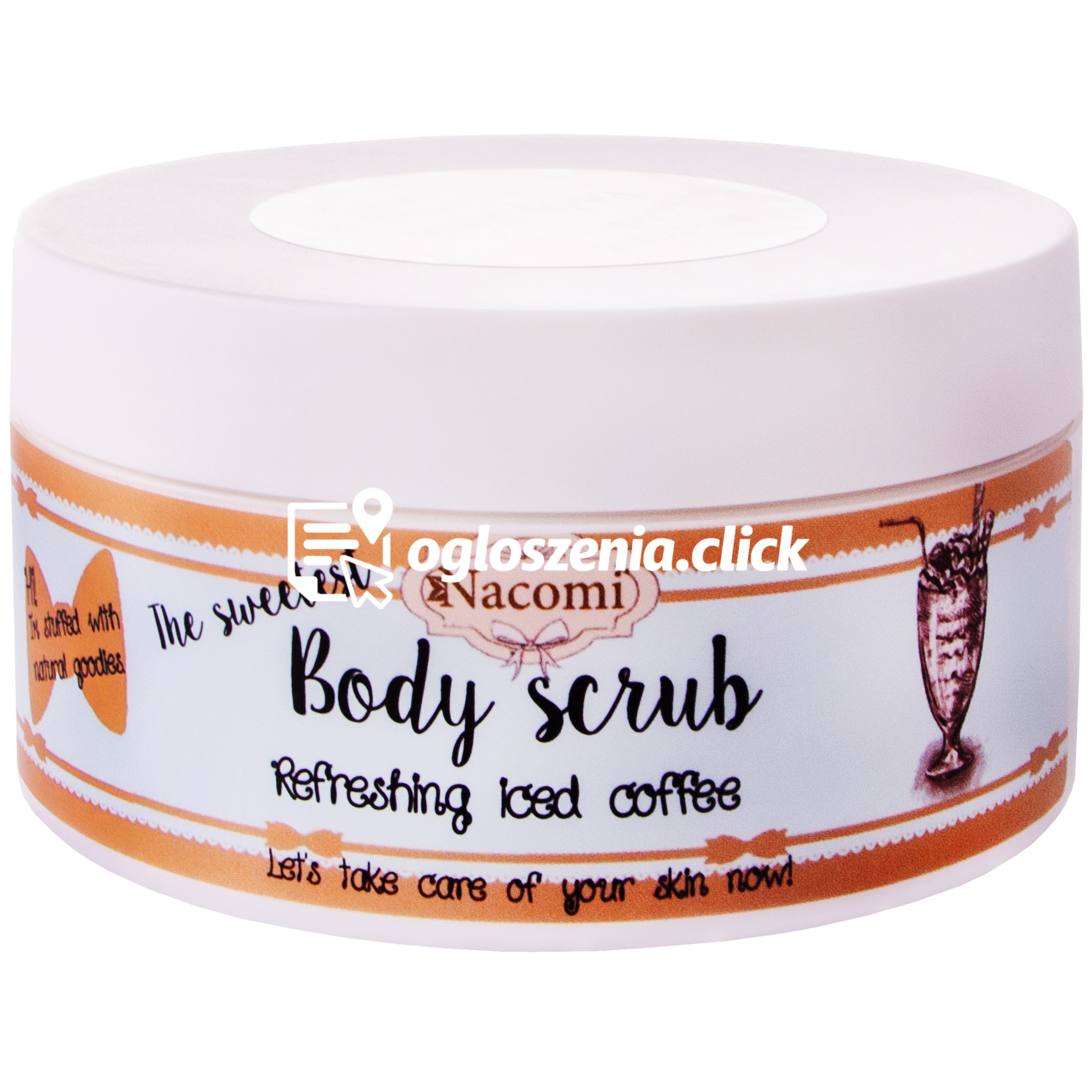 Zdjęcie produktu Nacomi Body Scrub - peeling kawowy z olejem macadamia, 100 g