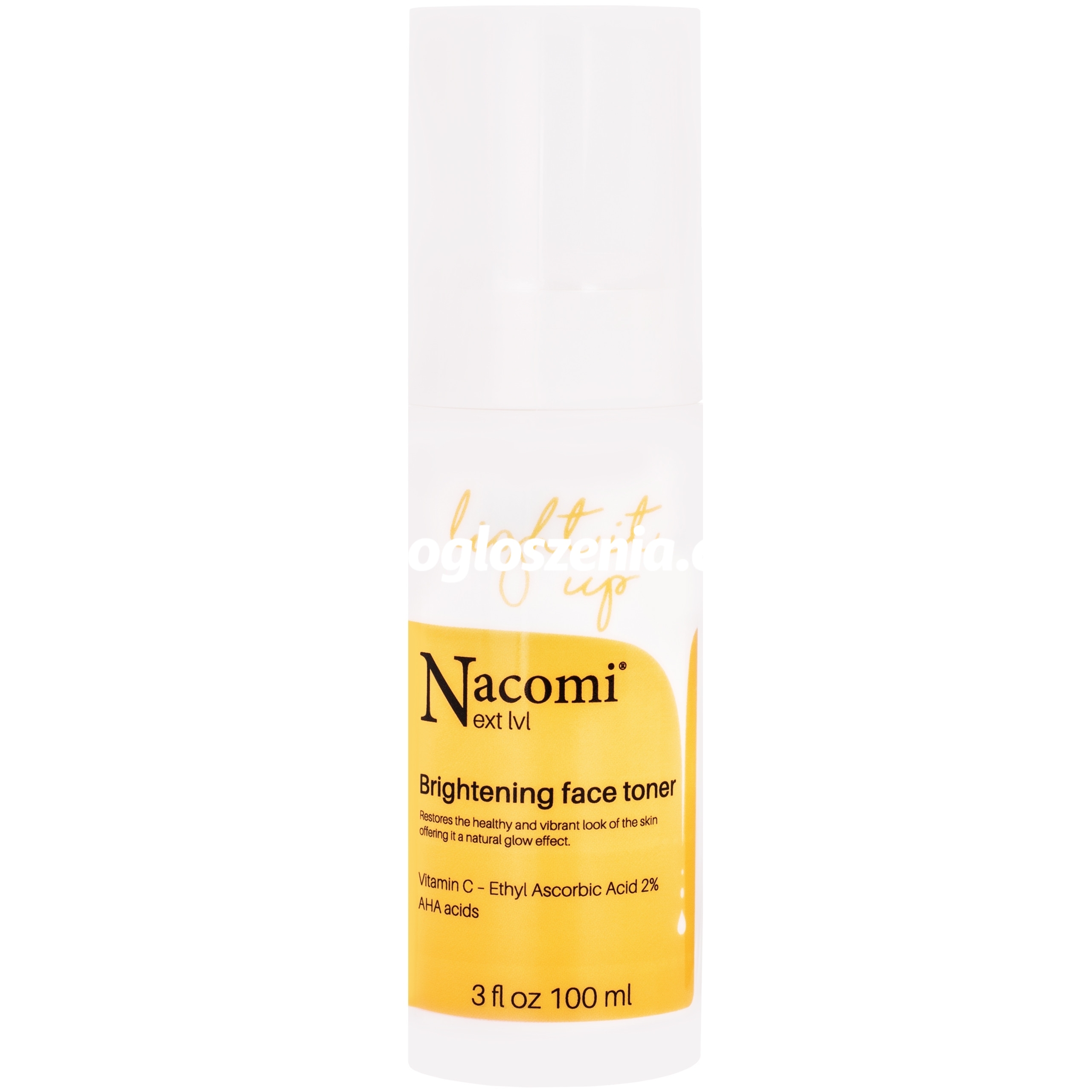Zdjęcie produktu Nacomi Next Level Brightening Face Toner – tonik do twarzy z witamina C 100ml
