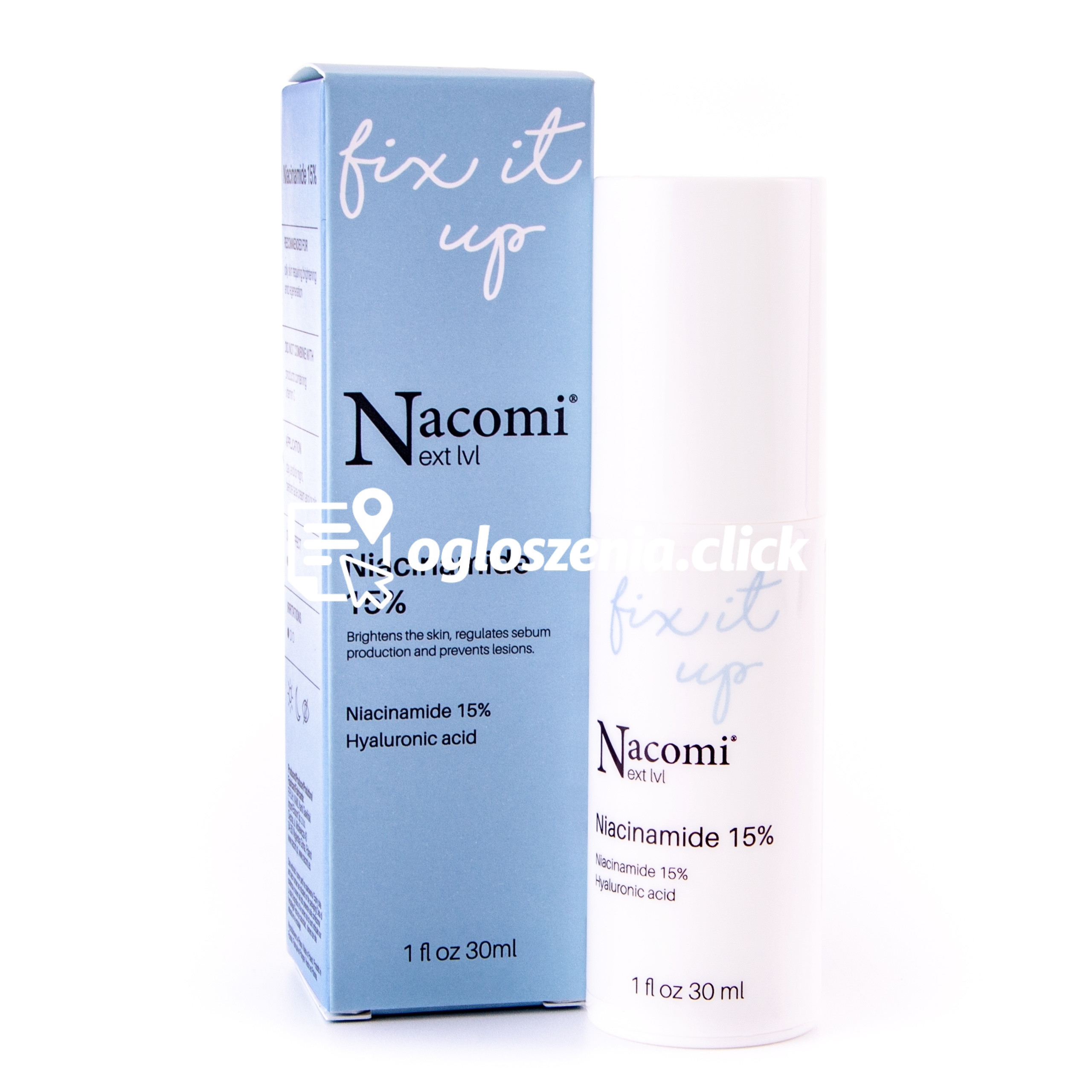 Zdjęcie produktu Nacomi Next Level Fix It Up Niacinamide 15% Serum do twarzy 30ml