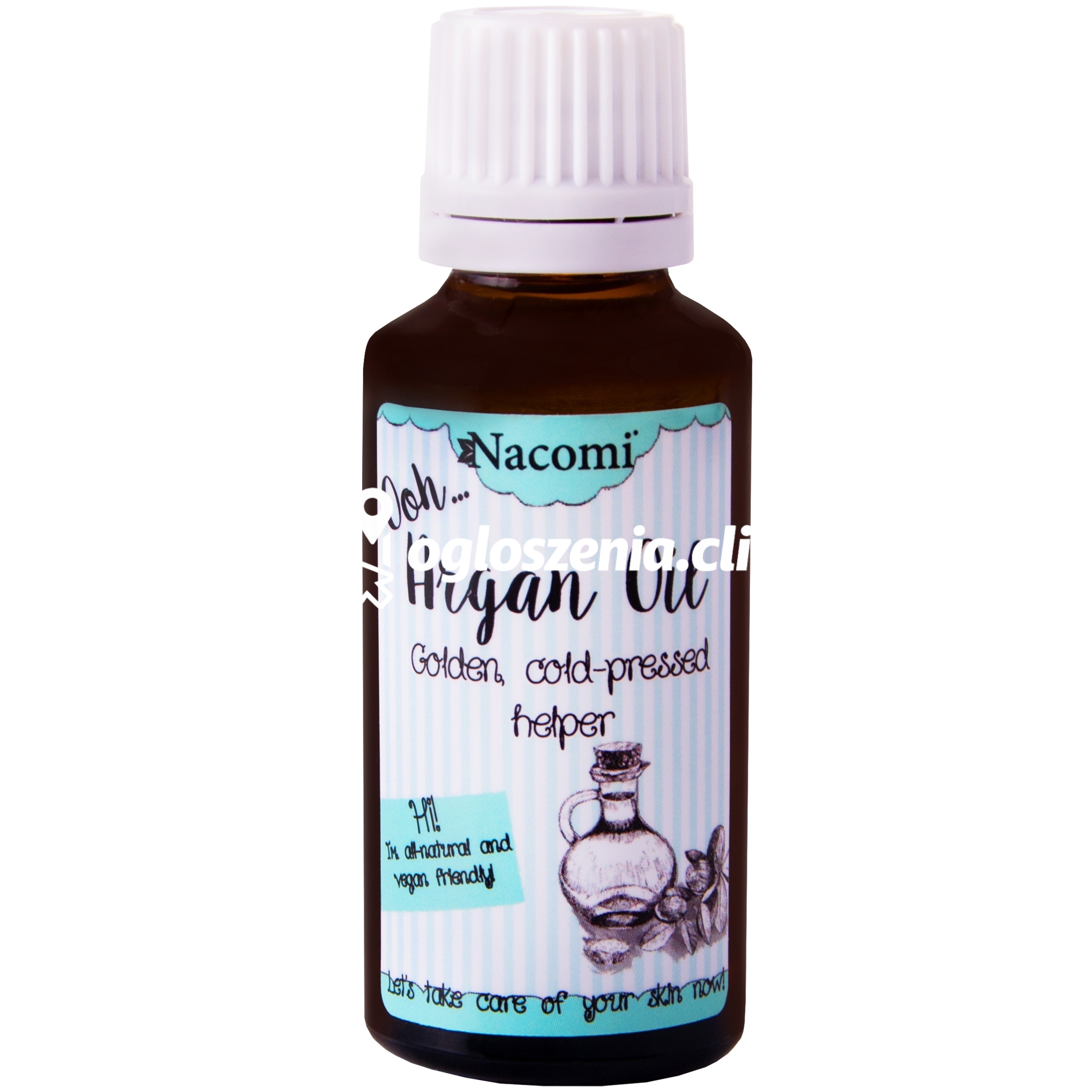 Zdjęcie produktu Nacomi Olej arganowy tloczony na zimno ekologiczny 30 ml
