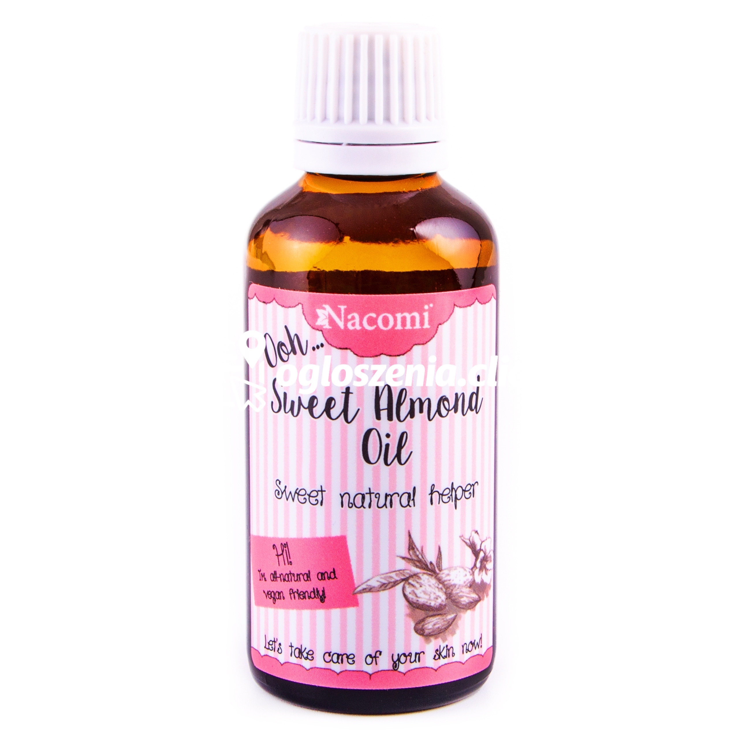 Zdjęcie produktu Nacomi Sweet Almond Naturalny olej ze slodkich migdalów 50ml
