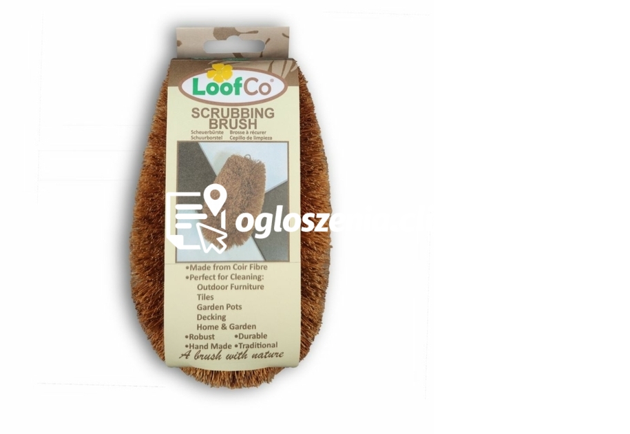 Zdjęcie produktu Naturalna szczotka do czyszczenia twardych powierzchni, 1 szt