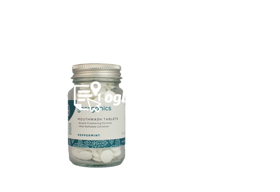 Zdjęcie produktu Naturalne tabletki do plukania jamy ustnej, naturalny sklad, do codziennej pielegnacji, smak mietowy, 180
