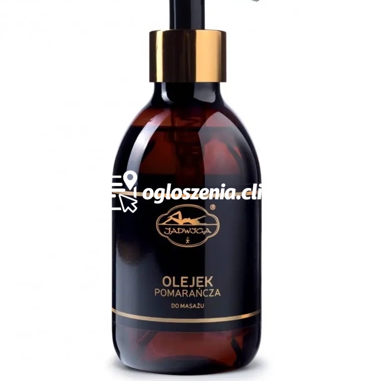 Zdjęcie produktu Naturalny olejek do masazu ciala Jadwiga Pomarancza 250 ml