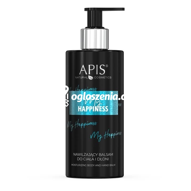 Zdjęcie produktu Nawilzajacy balsam do ciala i dloni - Apis My Happiness - 300 ml