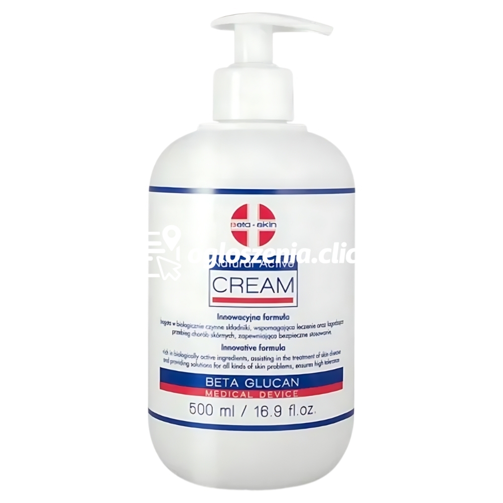 Zdjęcie produktu Nawilzajacy krem do ciala Beta-Skin Natural Active Cream NAC 500 ml