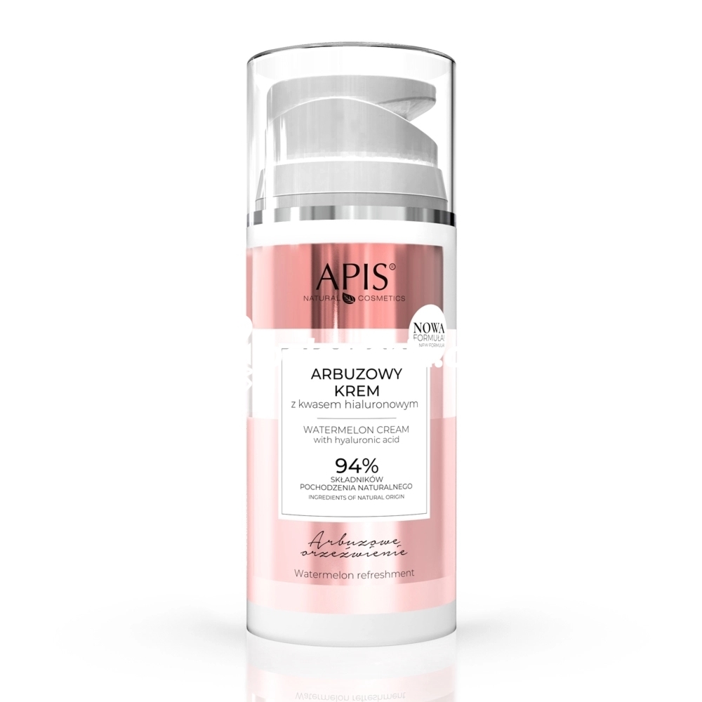 Zdjęcie produktu Nawilzajacy krem do twarzy - Apis Arbuzowe Orzezwienie - 100 ml