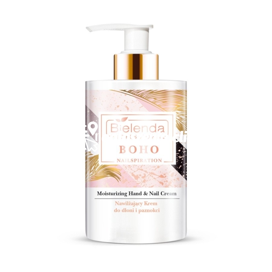 Zdjęcie produktu Nawilzajacy perfumowany krem do rak i paznokci Bielenda Boho 300 ml