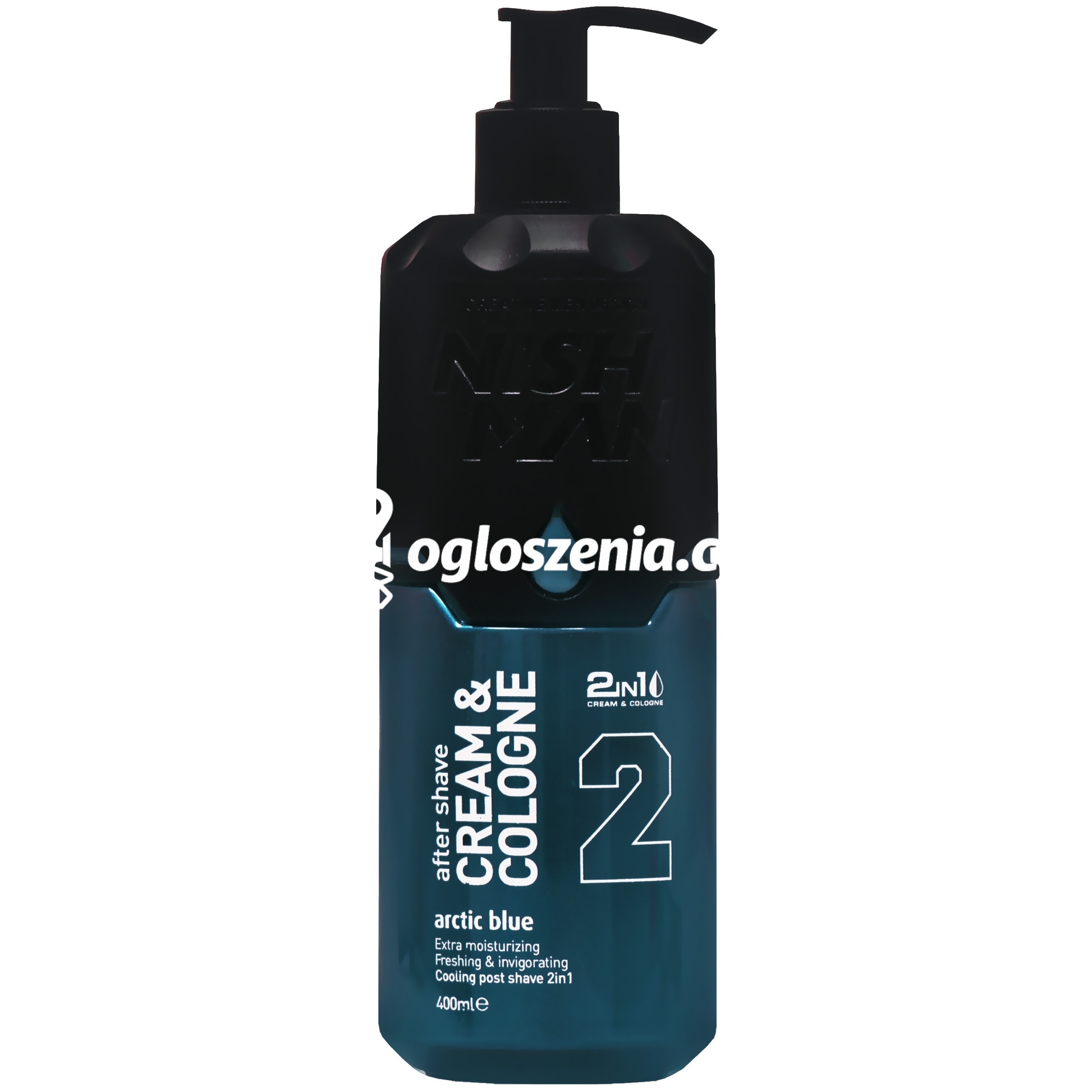 Zdjęcie produktu Nishman After Shave Cologne Arctic - polaczenie kremu i wody kolonskiej, 400ml