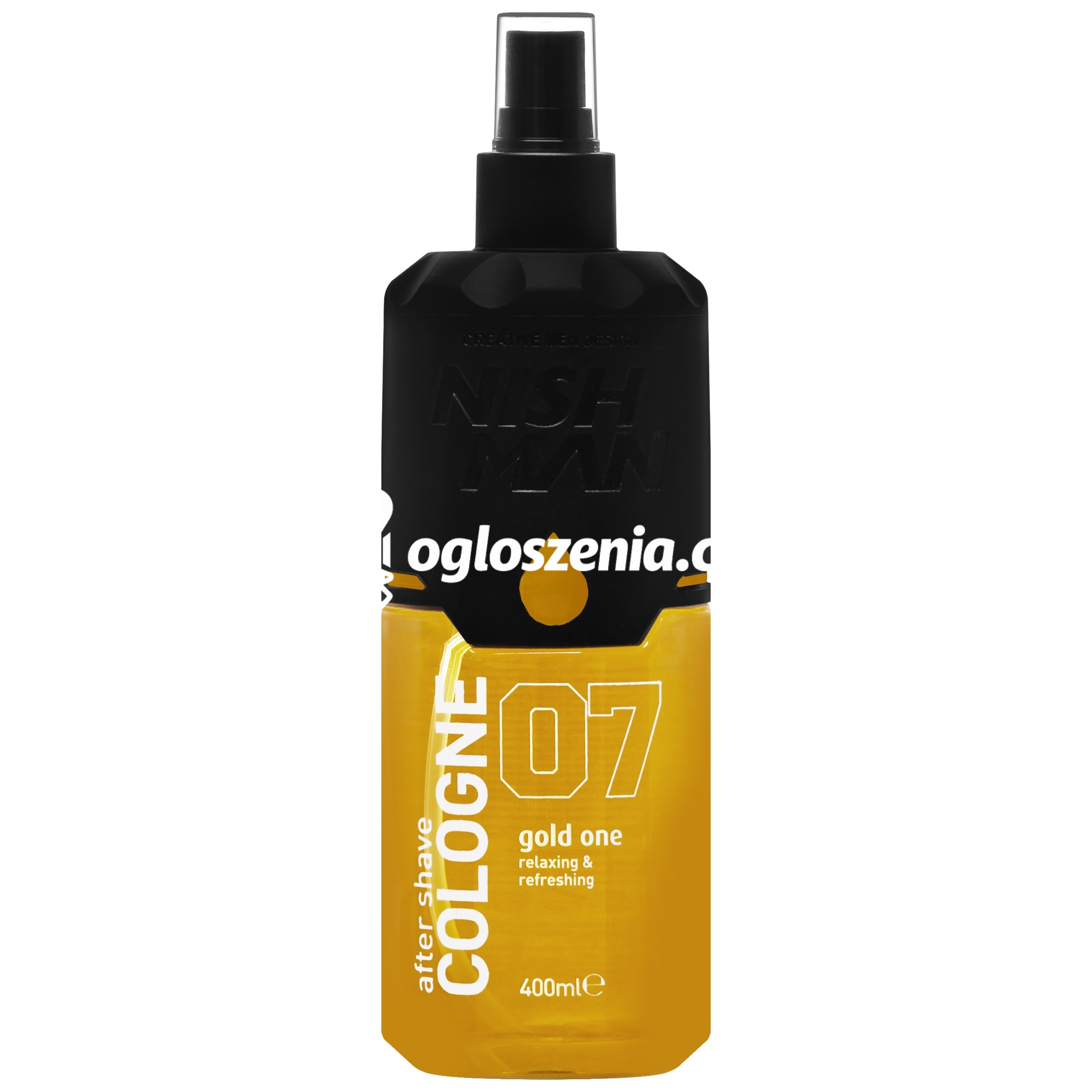 Zdjęcie produktu Nishman After Shave Cologne Gold - woda kolonska po goleniu, 400ml