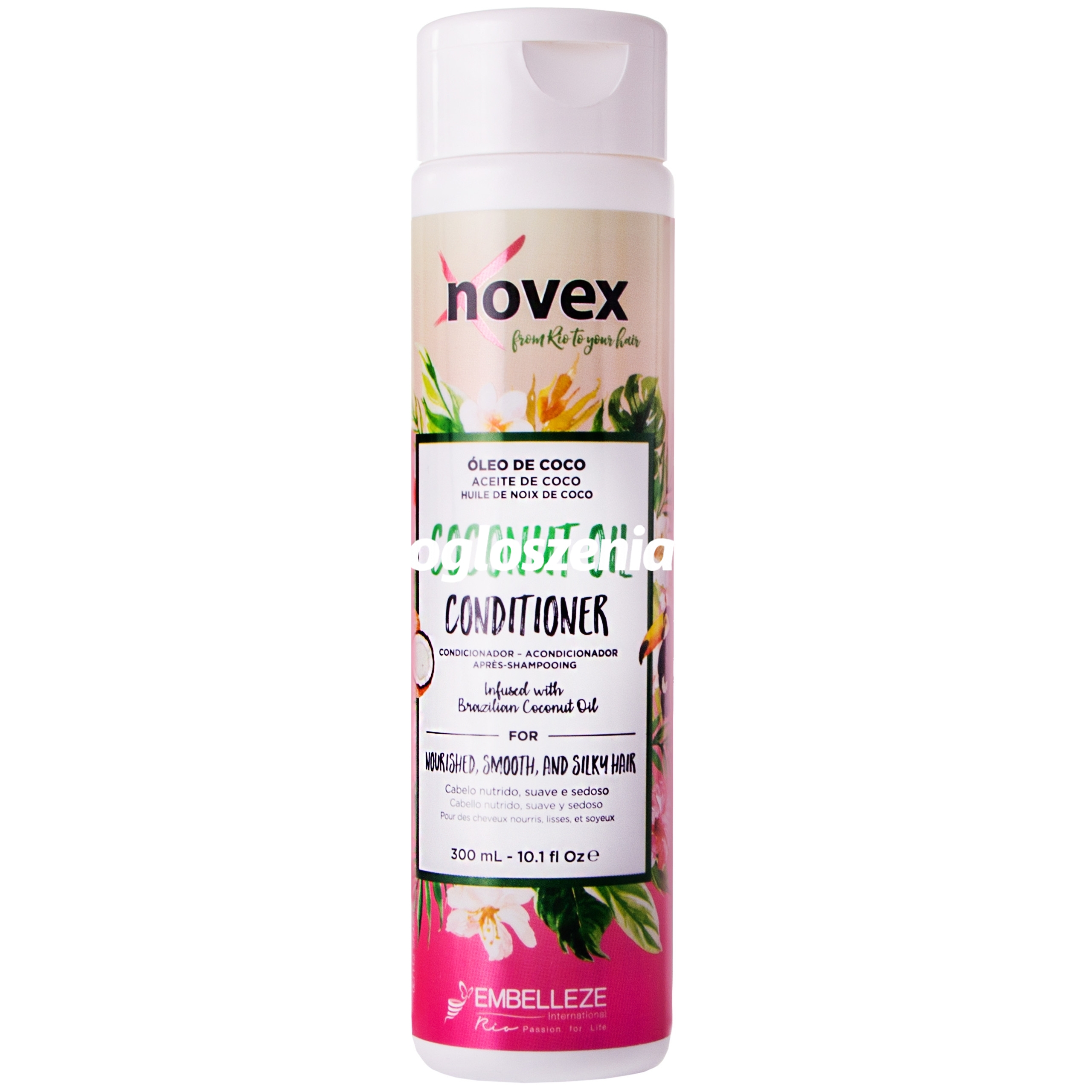 Zdjęcie produktu Novex Coconut Oil - odzywka do wlosów zniszczonych, 300ml