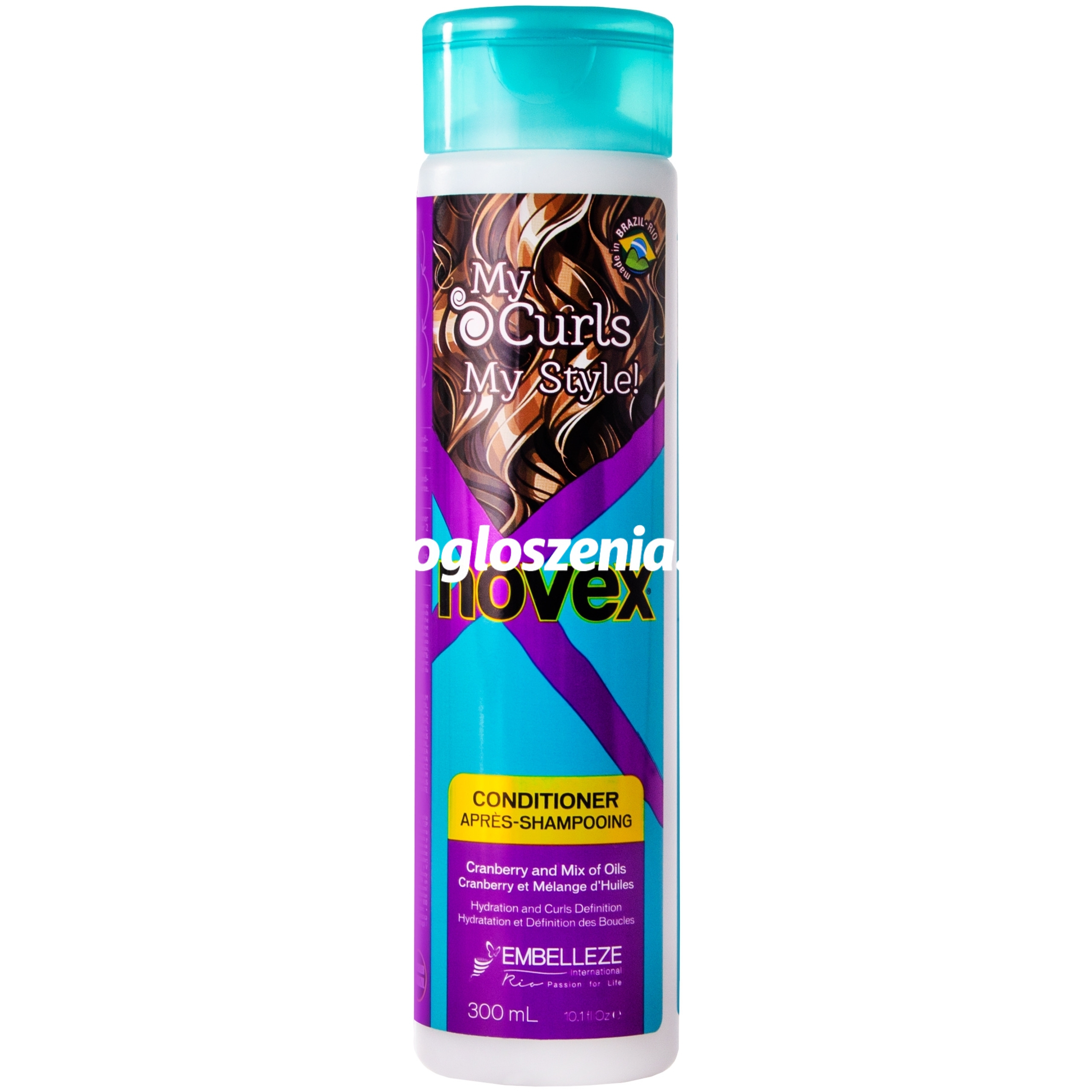 Zdjęcie produktu Novex My Curls My Style Conditioner - odzywka do loków i fal podbija skret, 300ml