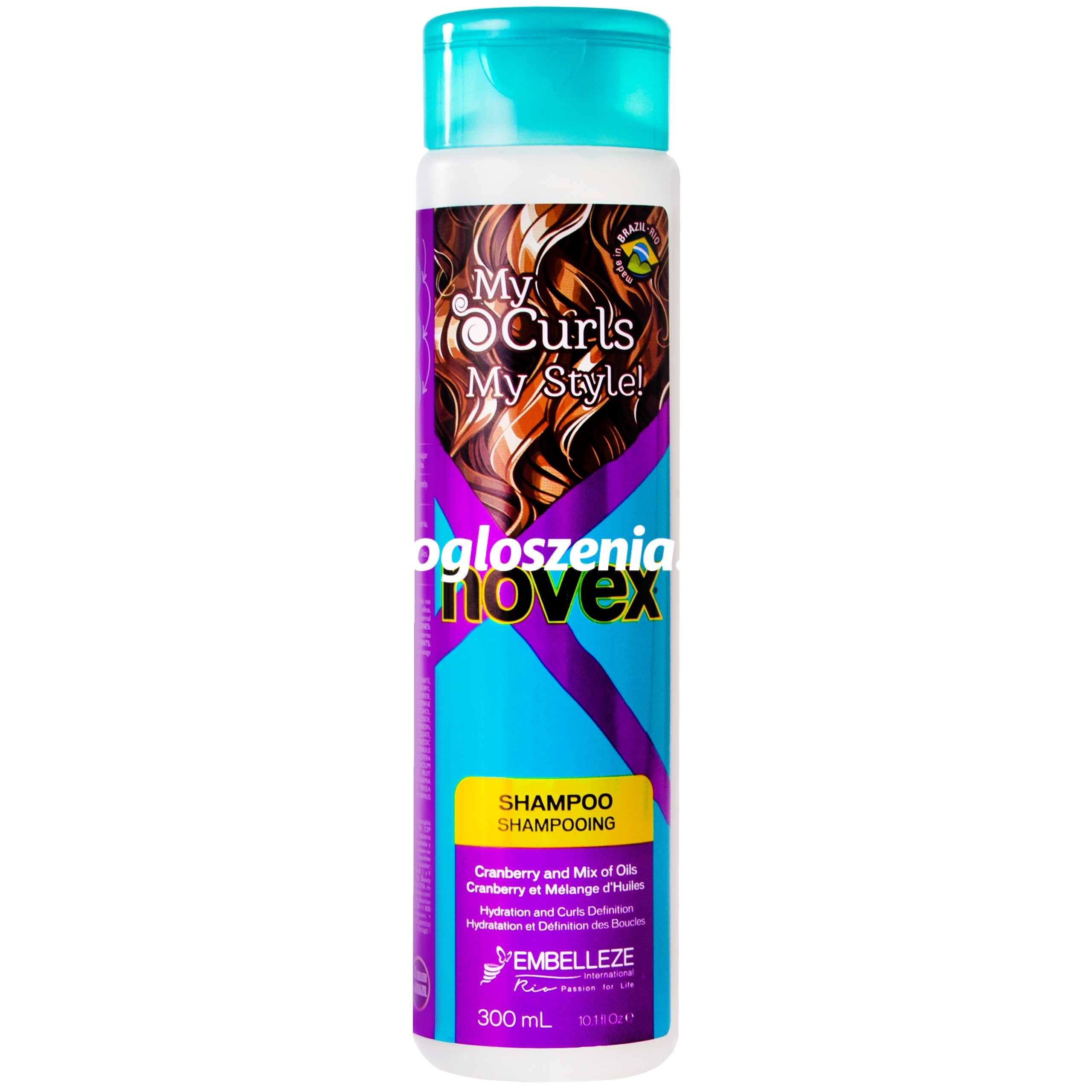 Zdjęcie produktu Novex My Curls My Style Shampoo - szampon podkreslajacy skret do wlosów kreconych, 300ml