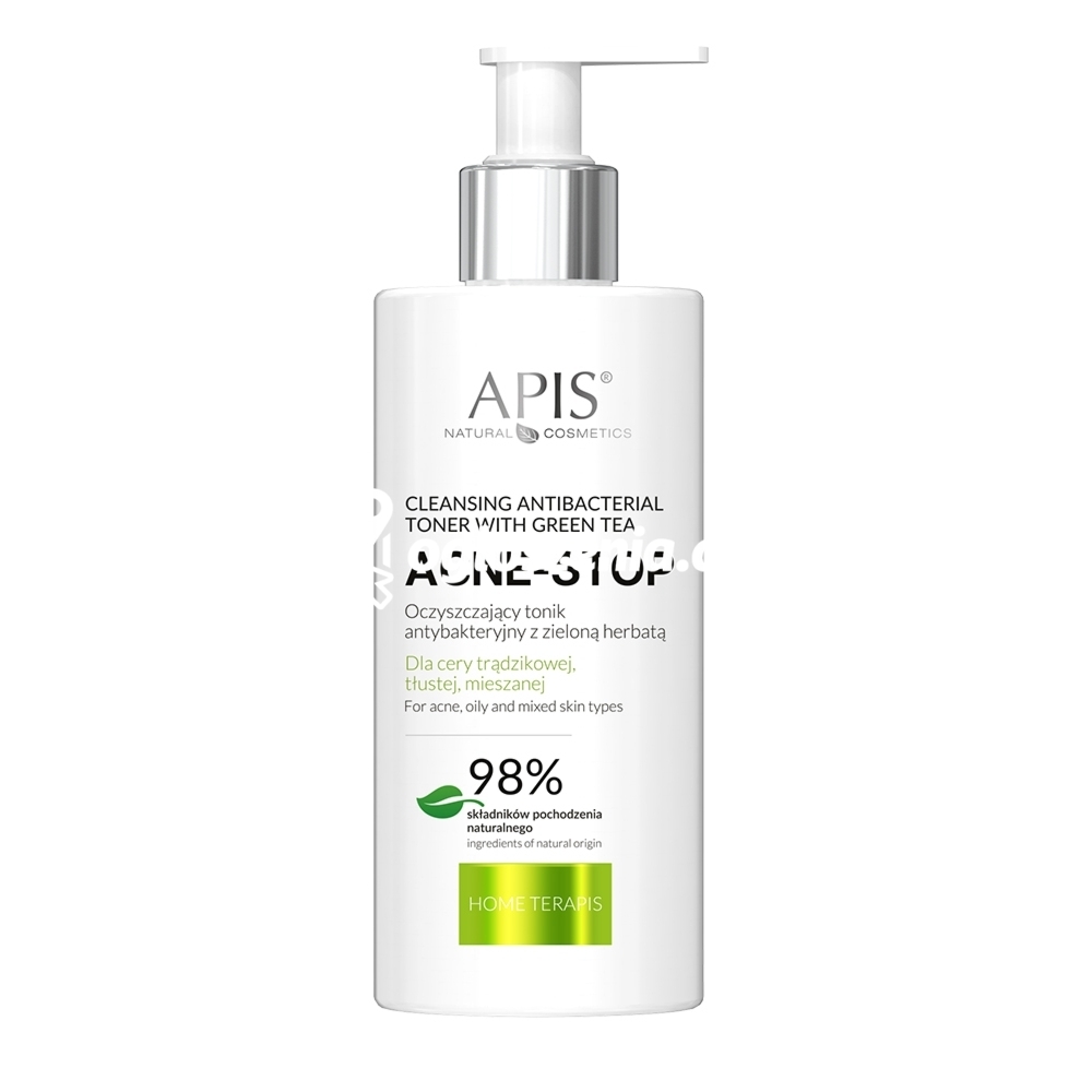 Zdjęcie produktu Oczyszczajacy tonik antybakteryjny Apis Acne-Stop Home Terapis 300 ml