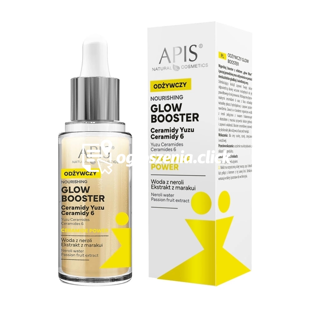 Zdjęcie produktu Odzywczy Glow Booster - Serum z ceramidami - Apis Ceramide Power - 30 ml