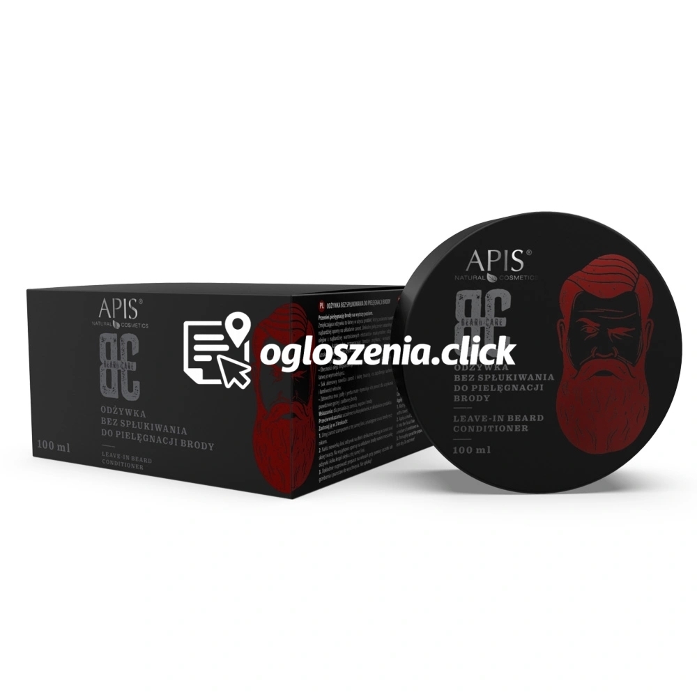 Zdjęcie produktu Odzywka bez splukiwania do pielegnacji brody - Apis Beard Care - 100 ml