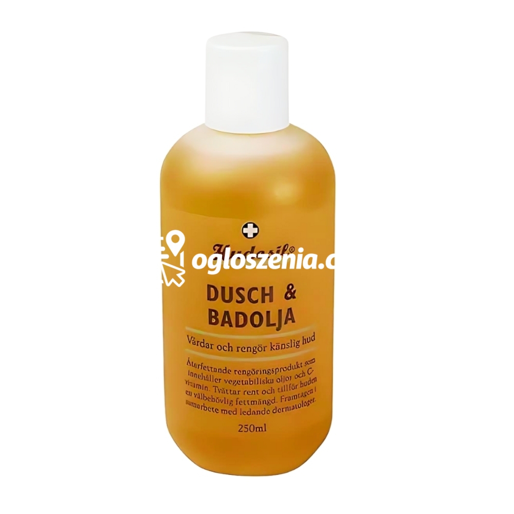 Zdjęcie produktu Olejek pod prysznic i do kapieli - Hudosil - Dusch & Badolja - 250 ml