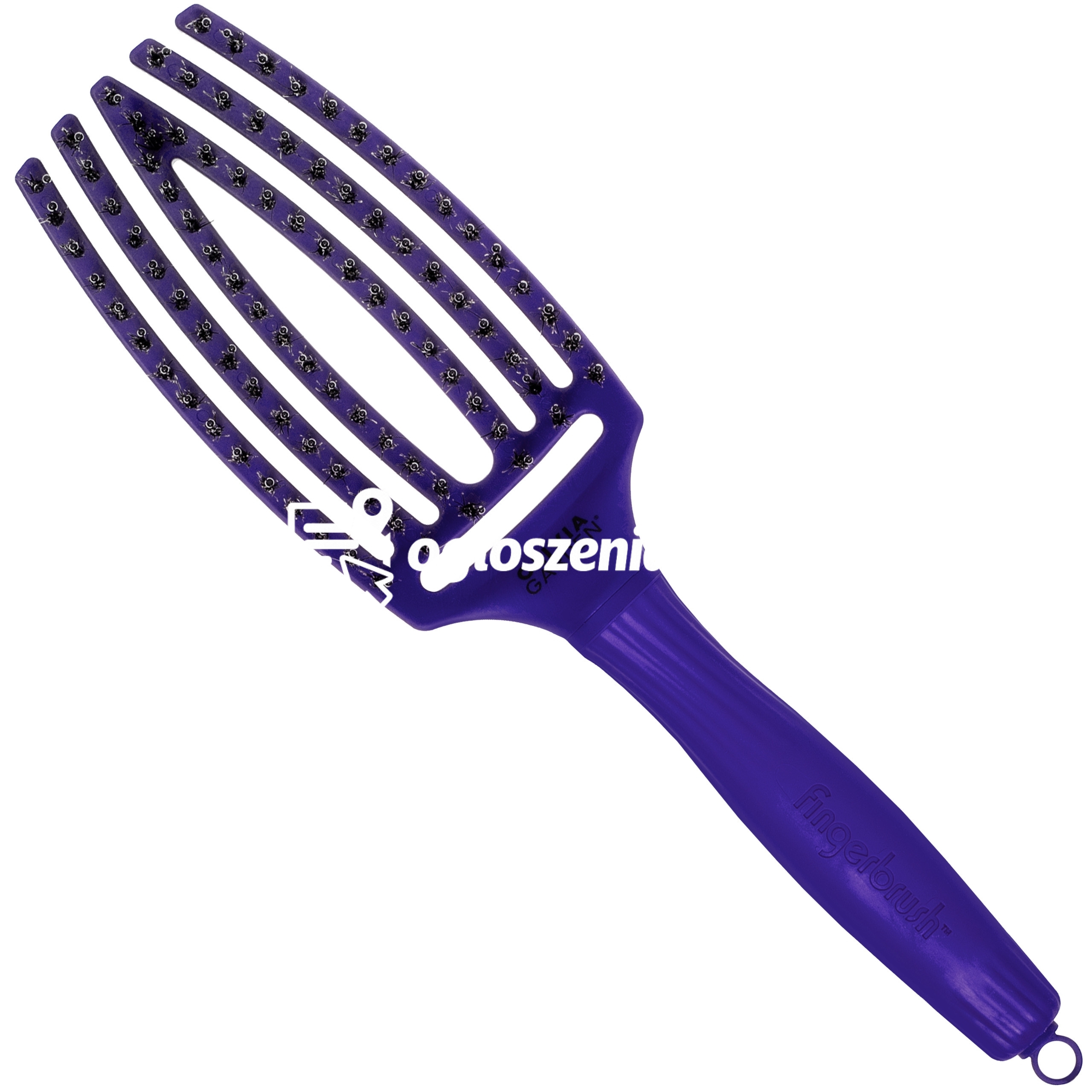 Zdjęcie produktu Olivia Garden Finger Brush Combo Medium, szczotka z wlosiem dzika do rozczesywania, rózne kolory Tropical