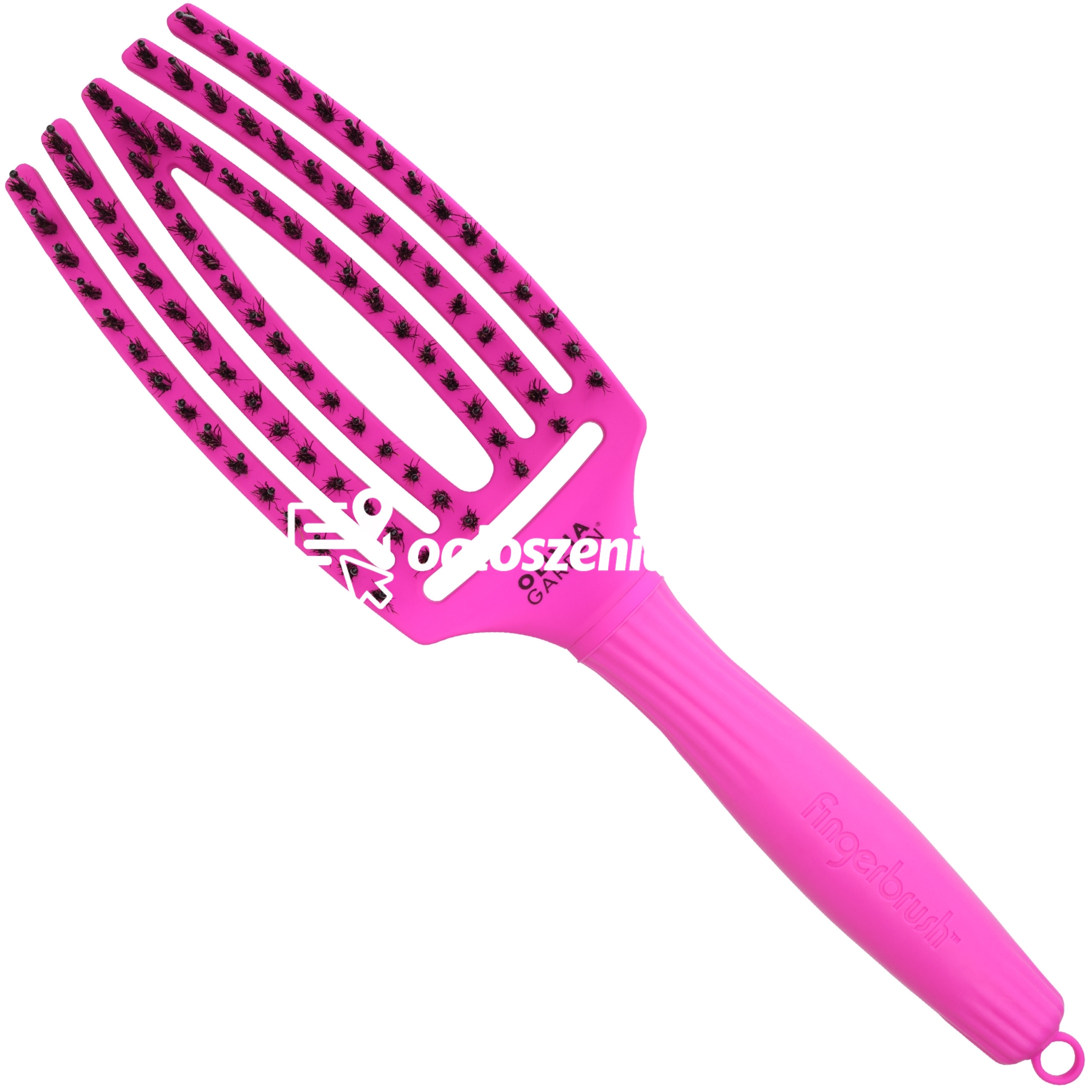 Zdjęcie produktu Olivia Garden Finger Brush Combo Medium, szczotka z wlosiem dzika do rozczesywania, rózne kolory Neon