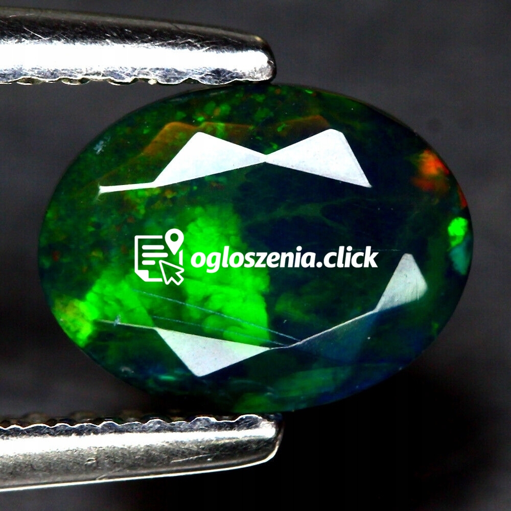 Zdjęcie produktu Opal czarny kamien naturalny 0.65ct IF AAA