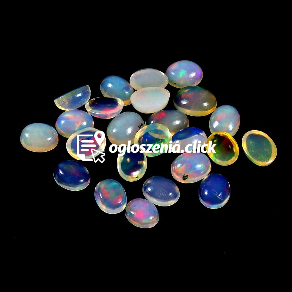 Zdjęcie produktu Opale ogniste 5.05ct kamienie naturalne 24 sztuki IF AAA