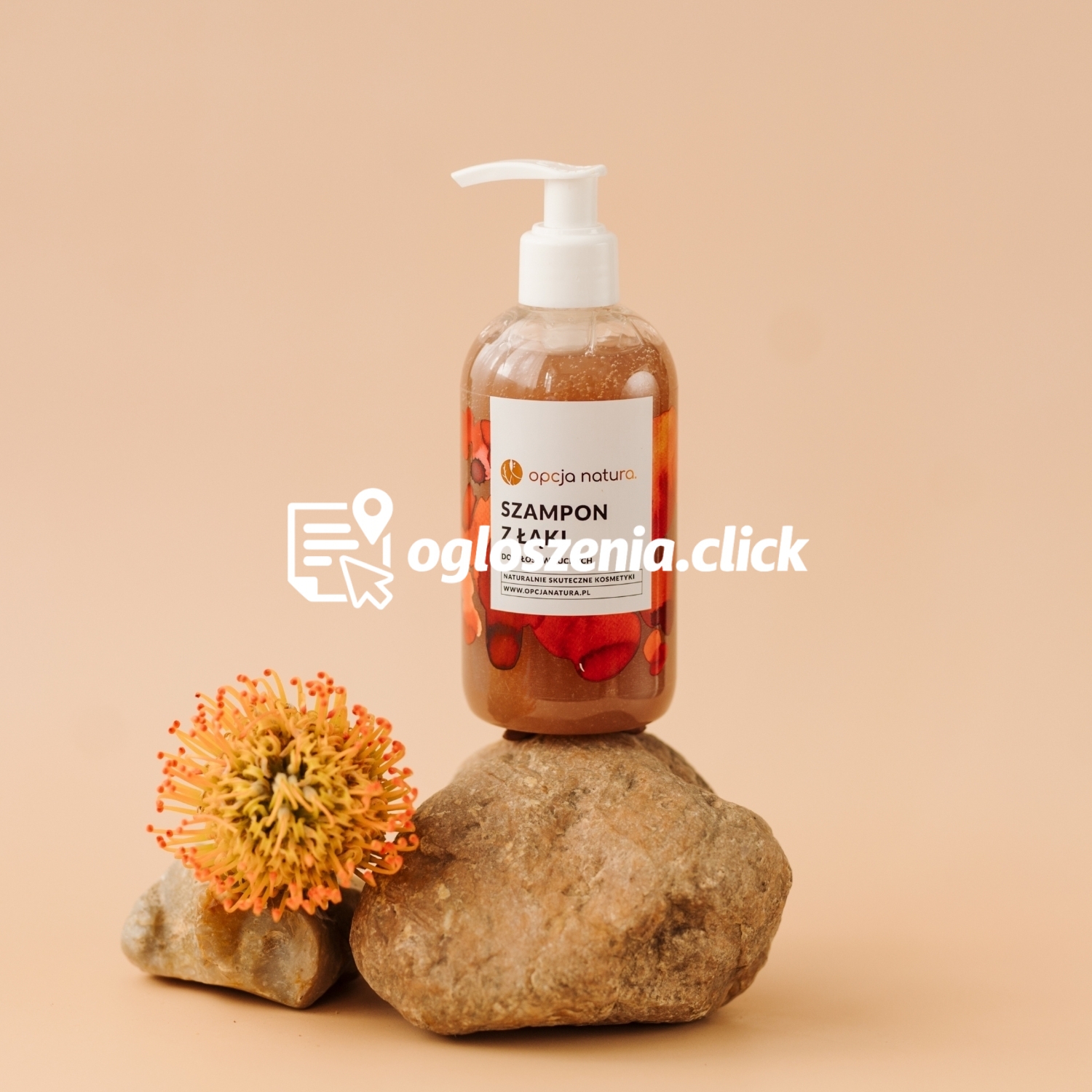 Zdjęcie produktu Opcja Natura Szampon z laki do wlosów suchych