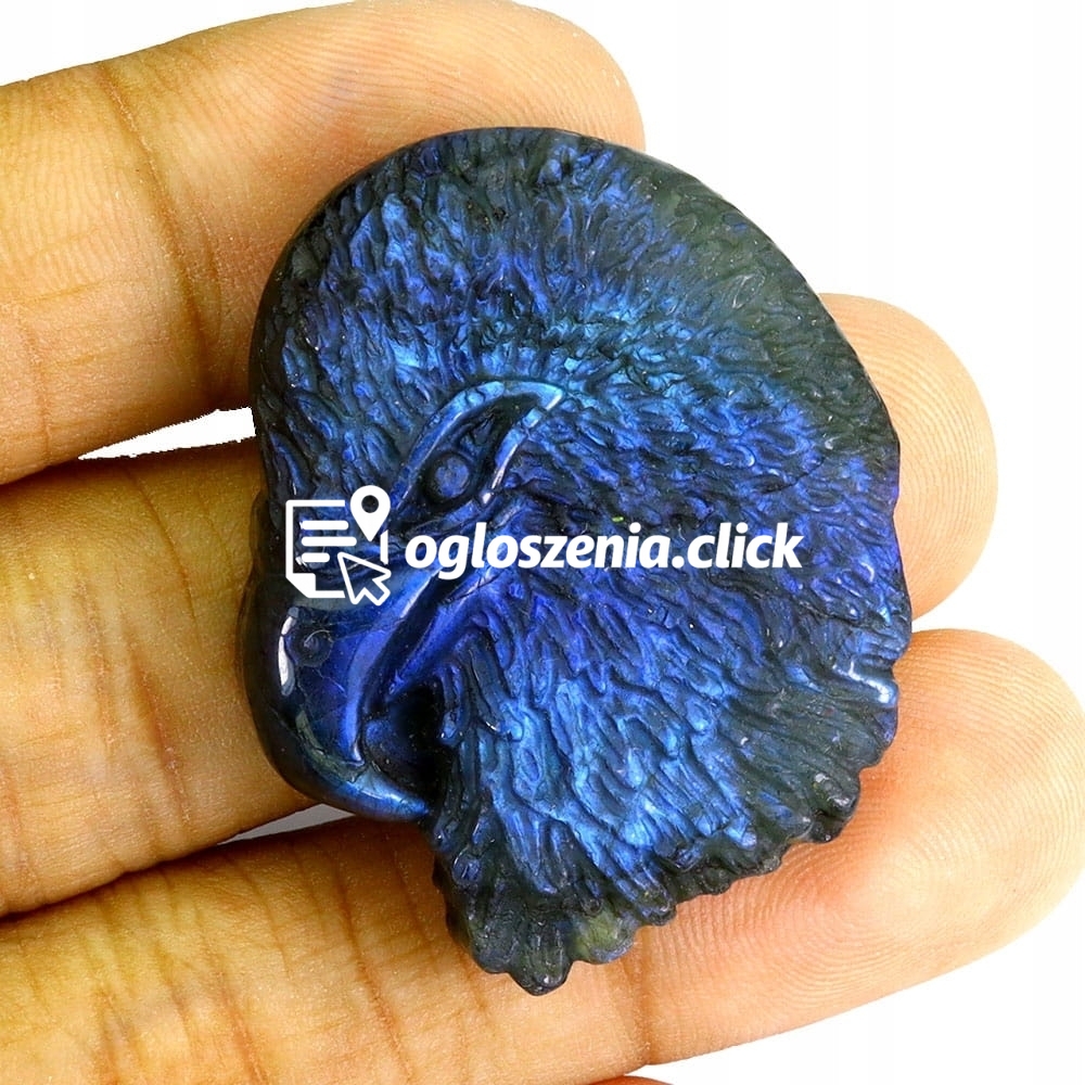 Zdjęcie produktu Orzel rzezbiony labradoryt kamien naturalny 97.5ct
