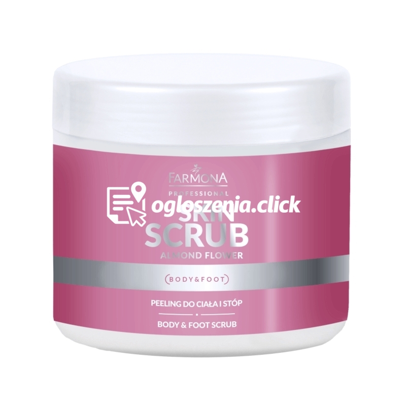 Zdjęcie produktu Peeling do ciala i stóp - Farmona Profesional - Skin Scrub Almond Flower - 500 g