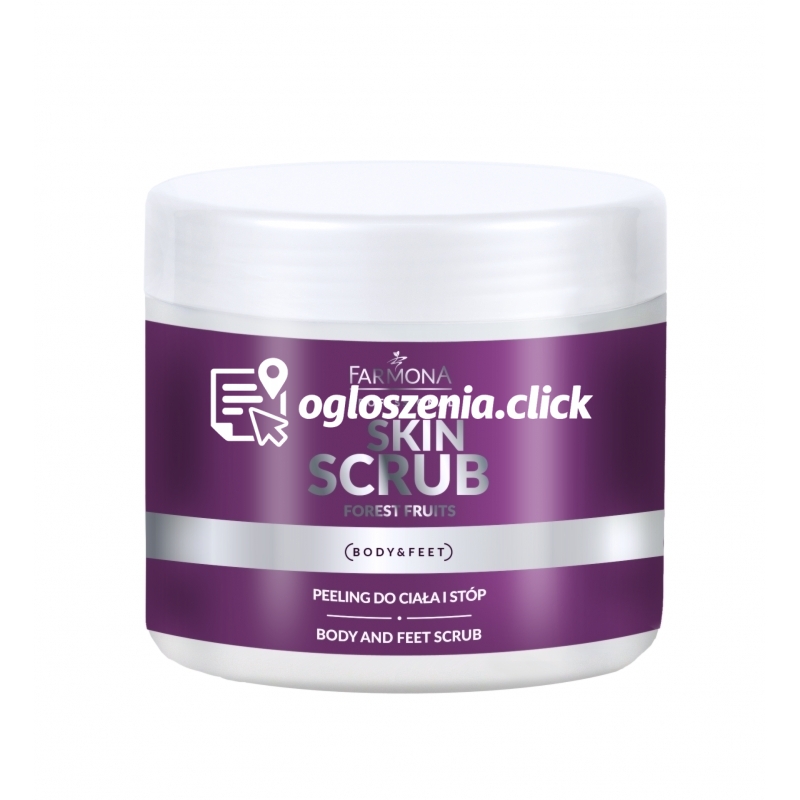 Zdjęcie produktu Peeling do ciala i stóp - Farmona Profesional - Skin Scrub Forest Fruits - 500 g