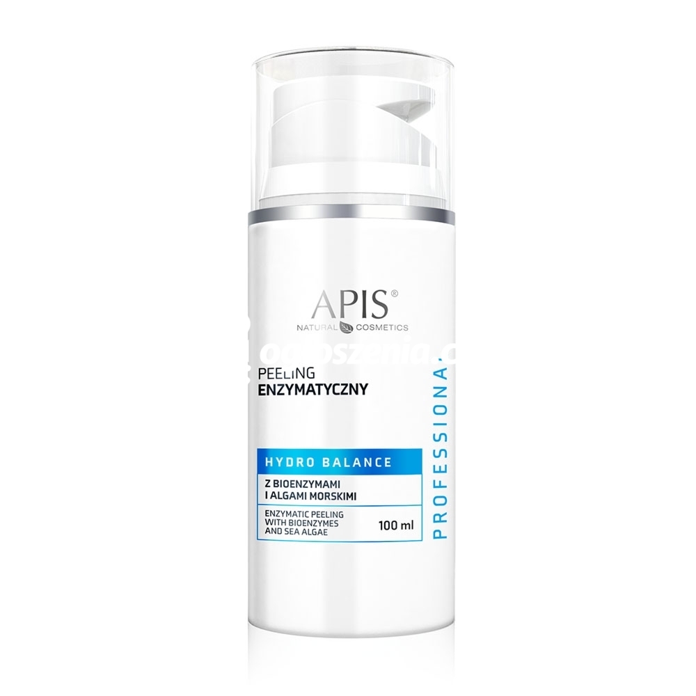 Zdjęcie produktu Peeling enzymatyczny z bioenzymami i algami morskimi - Apis Hydro Balance - 100 ml
