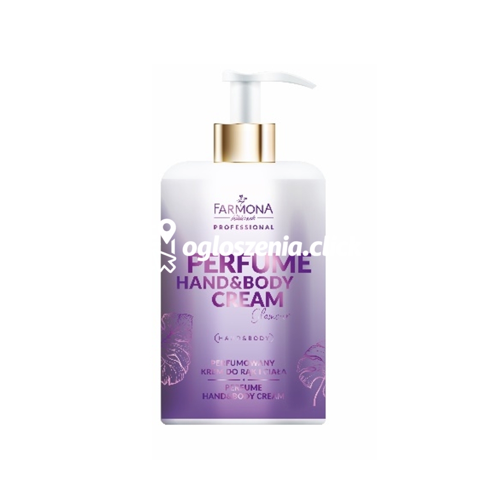 Zdjęcie produktu Perfumowany krem do rak i ciala Farmona Perfume Hand & Body Glamour 300 ml