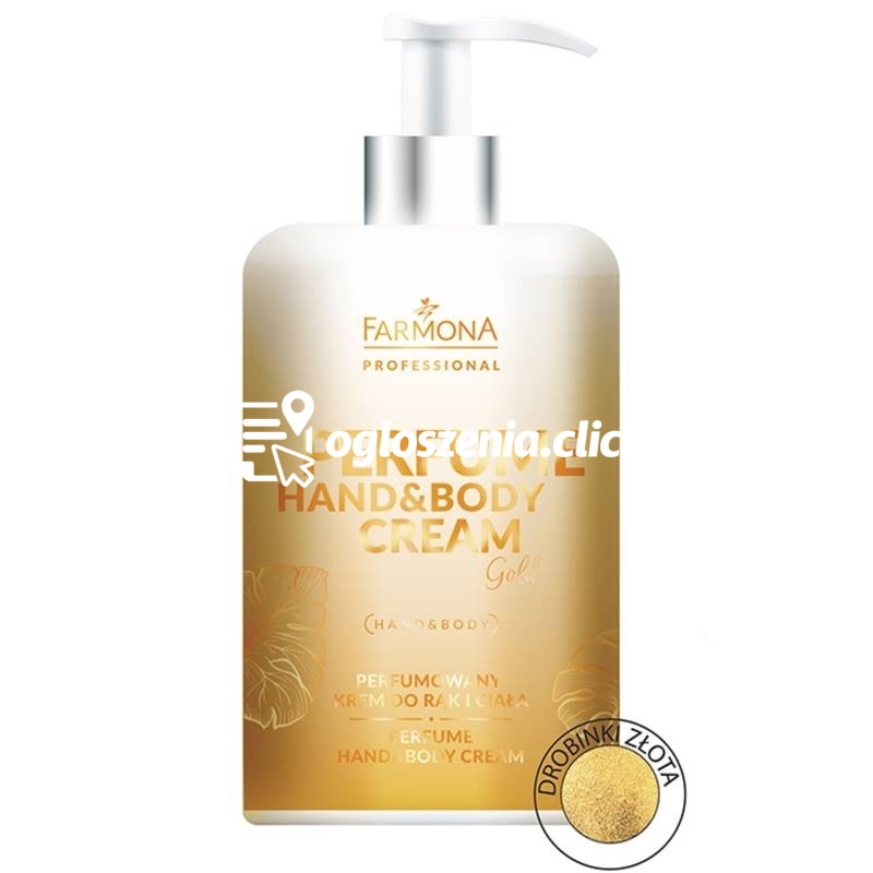 Zdjęcie produktu Perfumowany krem do rak i ciala Farmona Perfume Hand & Body Gold 300 ml