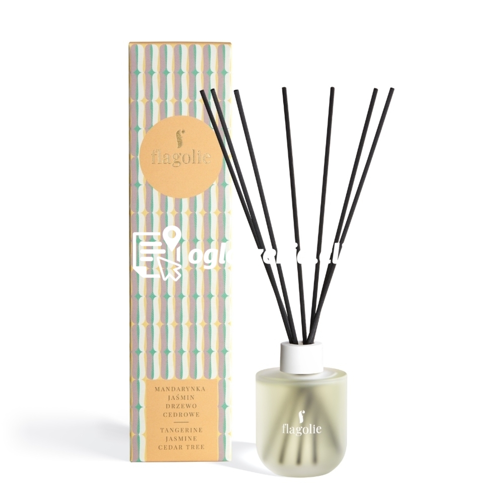 Zdjęcie produktu Perfumy do wnetrz Hygge – MANDARYNKA, JASMIN, DRZEWO CEDROWE