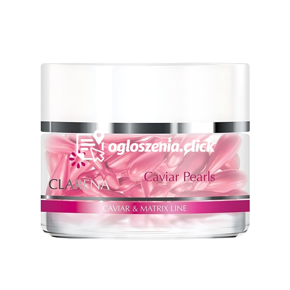 Zdjęcie produktu Perly do pielegnacji twarzy - serum - Clarena - CAVIAR MATRIX LINE - Caviar Pearls - 30 szt