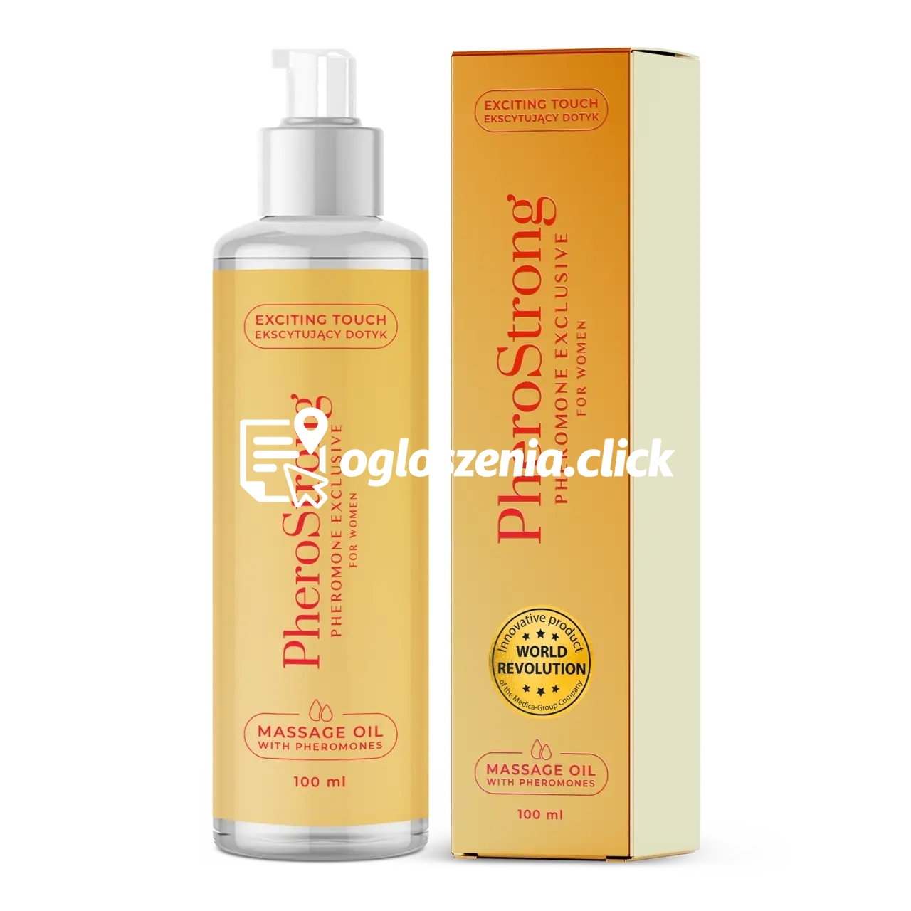 Zdjęcie produktu PheroStrong Pheromone Exclusive For Women Massage Oil