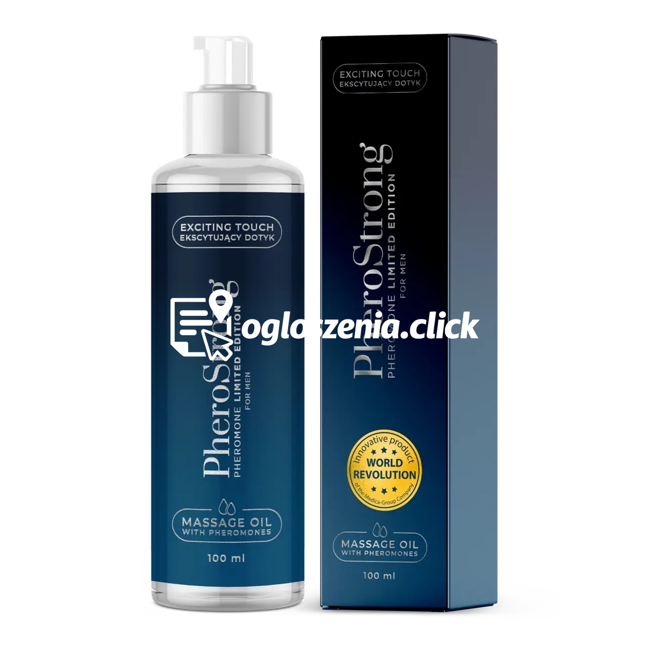 Zdjęcie produktu PheroStrong Pheromone Limited Edition For Men Massage Oil