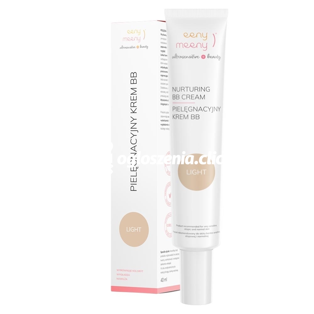 Zdjęcie produktu Pielegnacyjny krem BB Light eeny meeny 40 ml