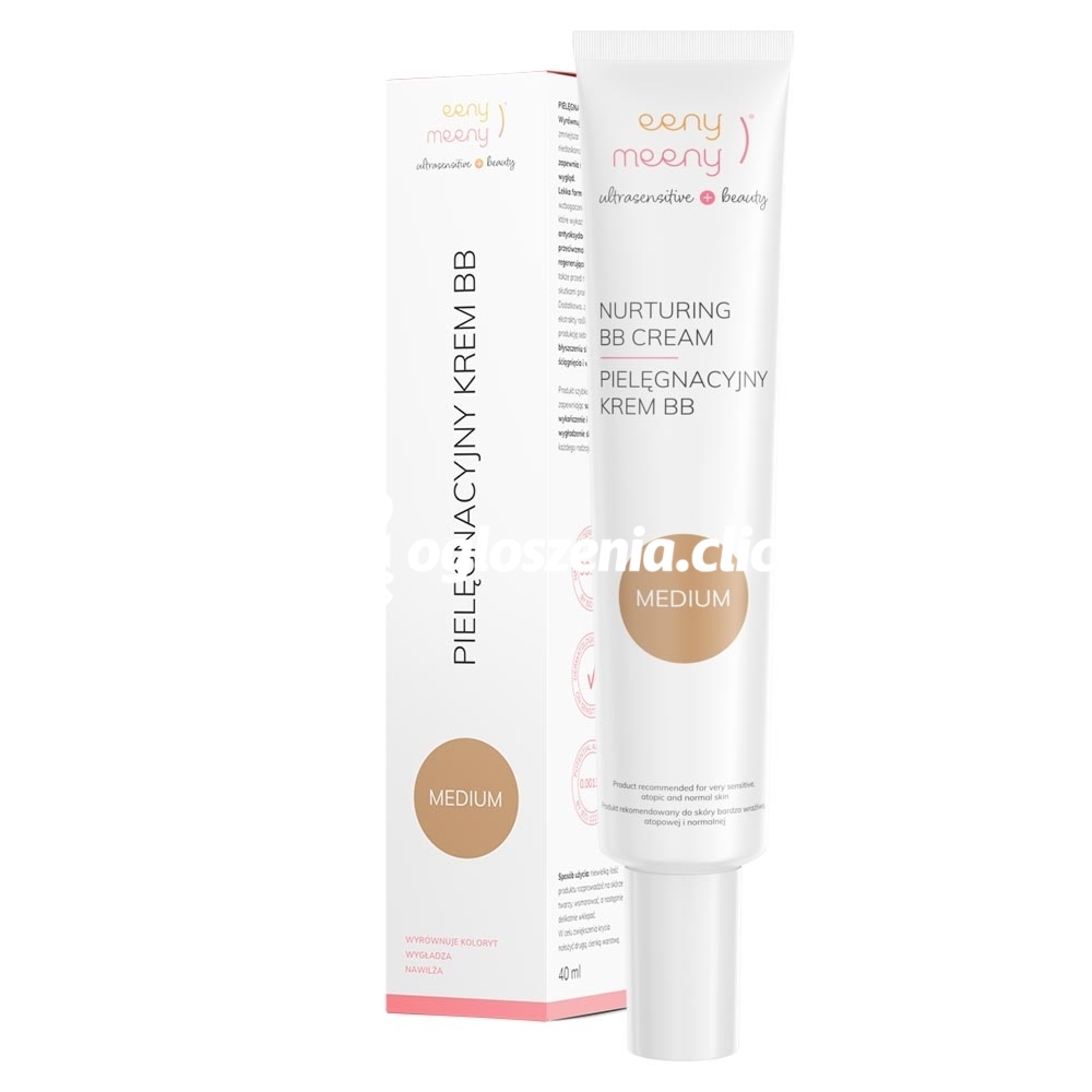 Zdjęcie produktu Pielegnacyjny krem BB Medium eeny meeny 40 ml