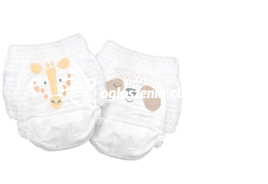 Zdjęcie produktu Pieluchomajtki dla dzieci hipoalergiczne, rozmiar 7 (XXL 17 kg+), 16 sztuk