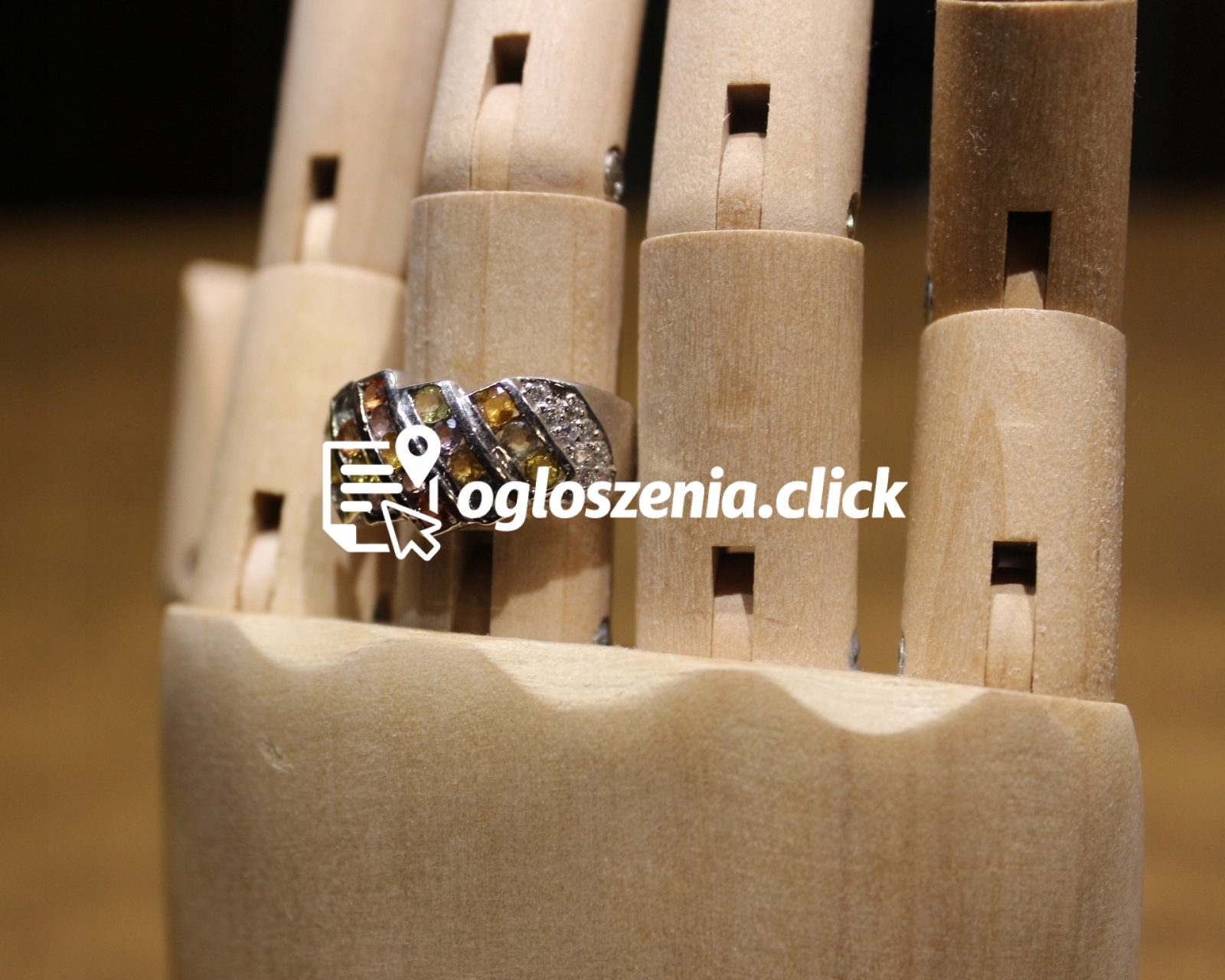 Zdjęcie produktu Pierscionek 925 szafiry Songea padparadza r 15