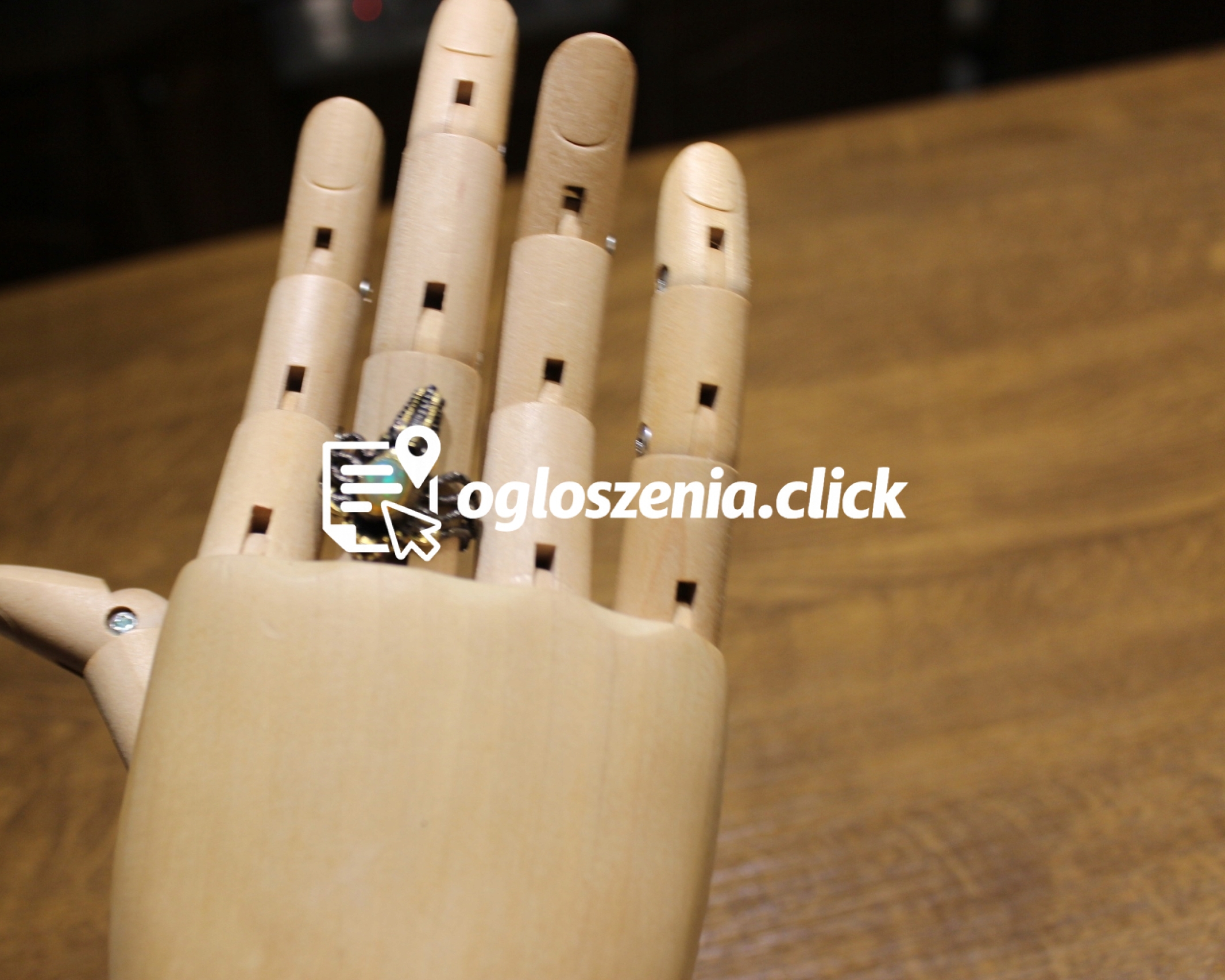 Zdjęcie produktu Pierscionek opal granat 925 r 17 kalamarnica