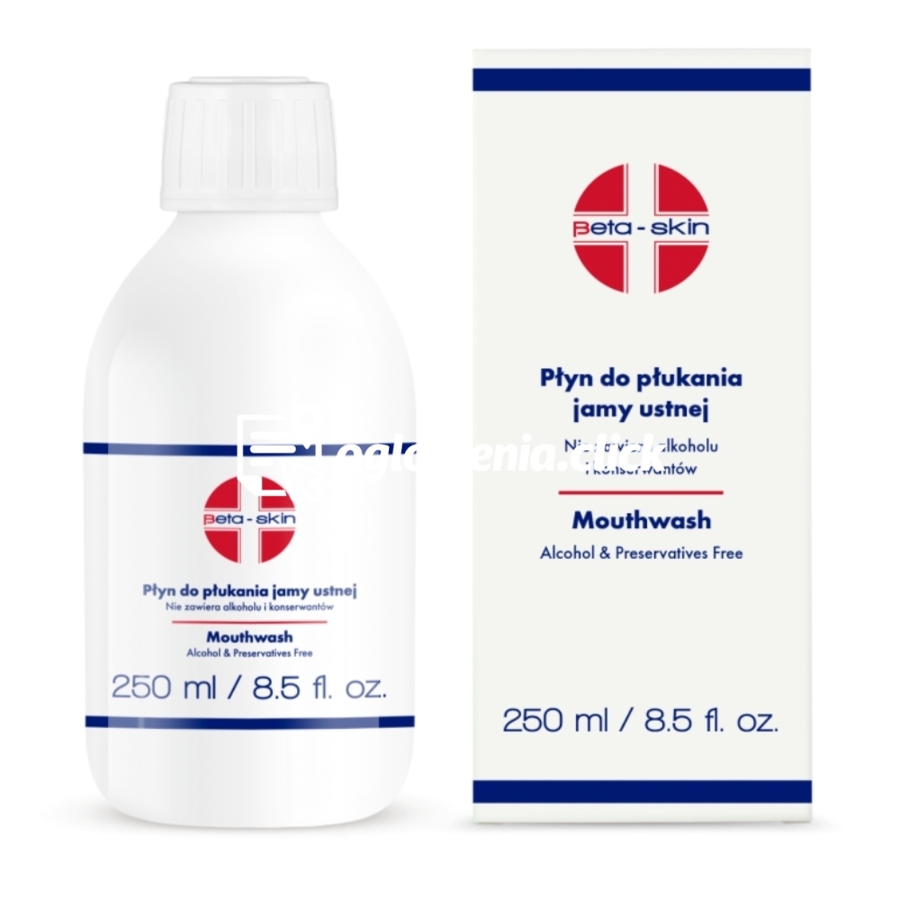 Zdjęcie produktu Plyn do plukania jamy ustnej - Beta-Skin - 250 ml