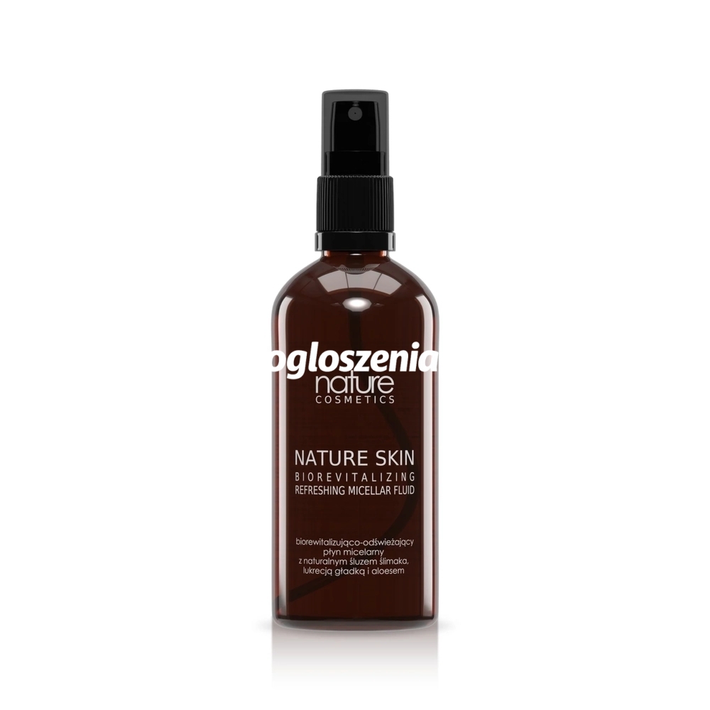 Zdjęcie produktu Plyn micelarny ze sluzem slimaka - Nature Cosmetics - Nature Skin Biorevitalizing Refreshing Micellar