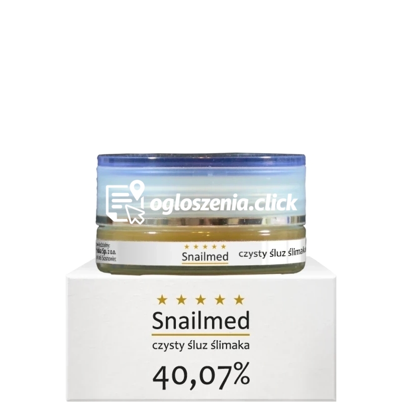 Zdjęcie produktu Przeciwstarzeniowy Krem do twarzy Biala Perla z naturalnym sluzem slimaka, totarolem i kwasem hialuronowym