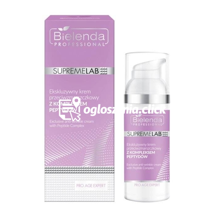 Zdjęcie produktu Przeciwzmarszczkowy krem z peptydami Bielenda Supremelab Pro Age Expert 50 ml
